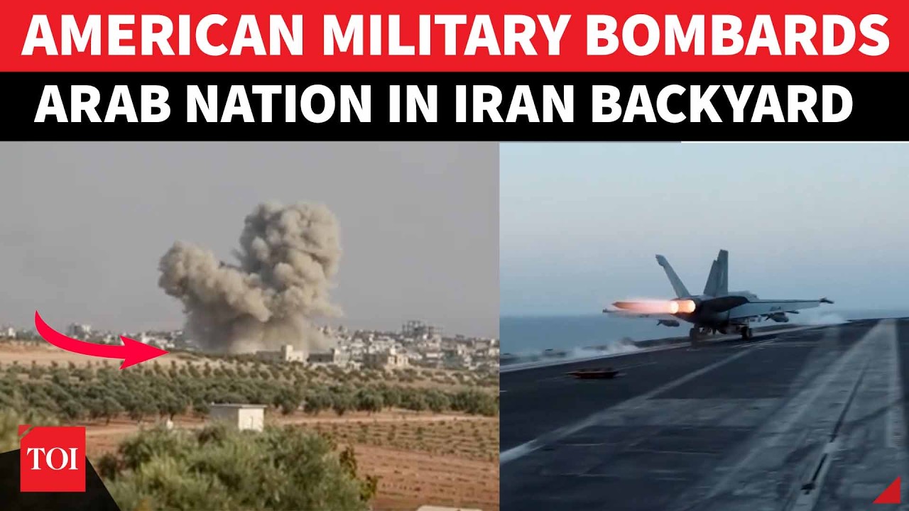 U.S. Military Launches Attacks In Iranian Backyard; Bombs Dropped Over 30 Targets In Arab Nation