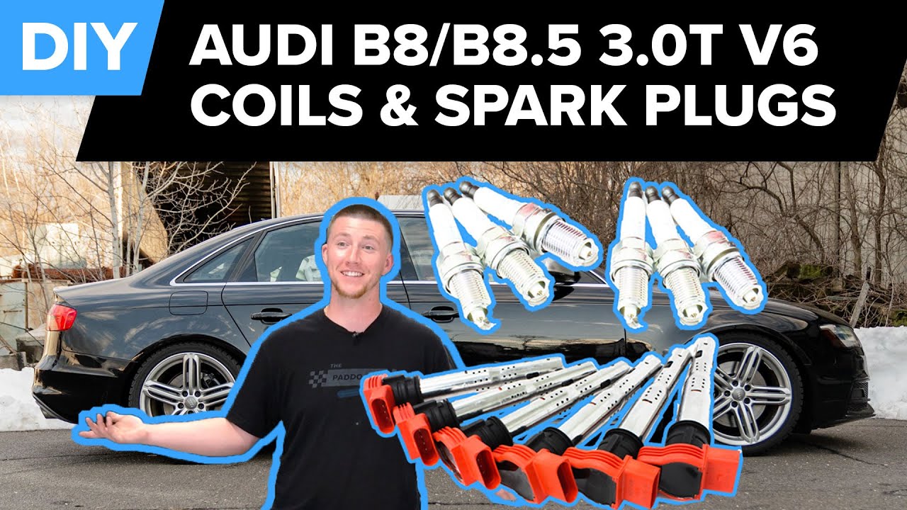 Audi S4, Q5, & Q7 Ignition Coil & Spark Plug Replacement DIY (B8/B8.5 3.0t V6 Supercharged Engine)
