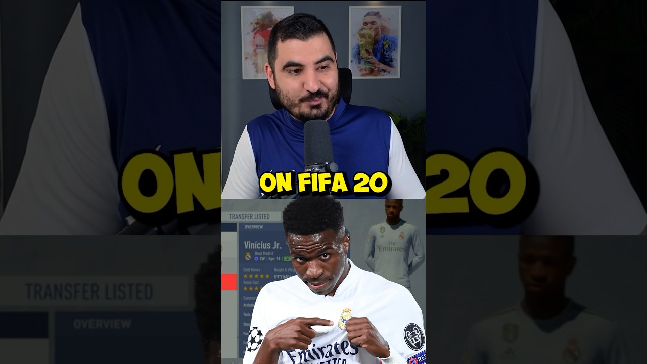 Vini JR Was The Best Young Player In FIFA 20 Career Mode! 🤯