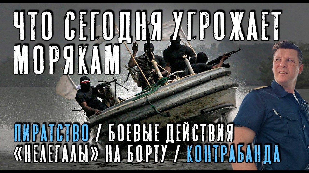Current Threats to Seafarers: Piracy, Warlike Zones, Smuggling, and Stowaways! PODCAST!