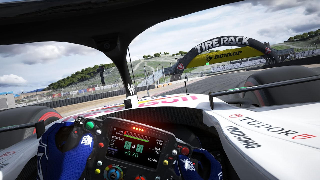 VCARB 03 | Arvid Lindblad @ Laguna Seca | 0:58.648 | HOTLAP | F1 2026 Visor Cam