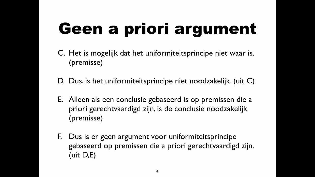 Eindterm 13: Hume over inductie en causaliteit