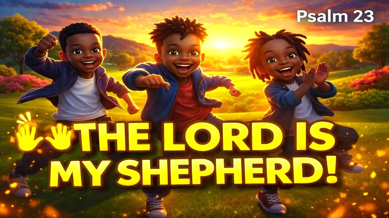 Psalm 23 Song for Kids | Jesus Is My Shepherd (Christian Worship)