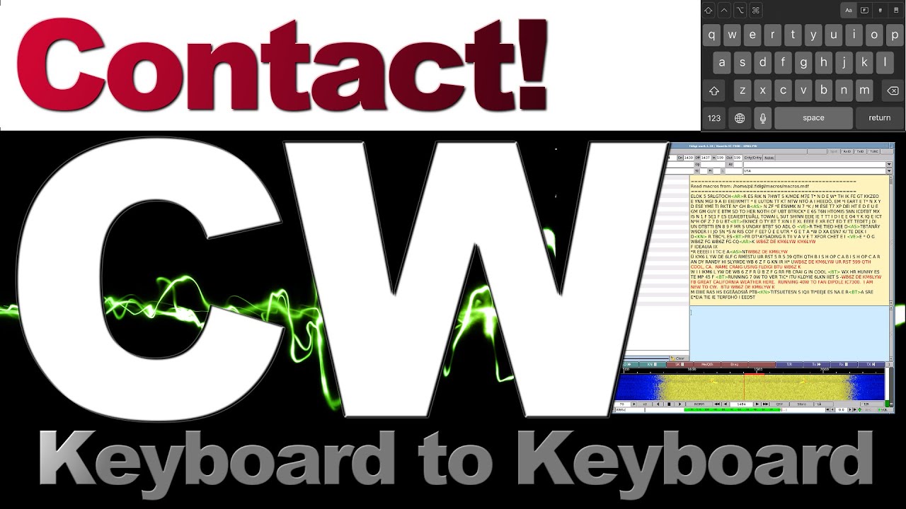 DigiPi making CW contacts