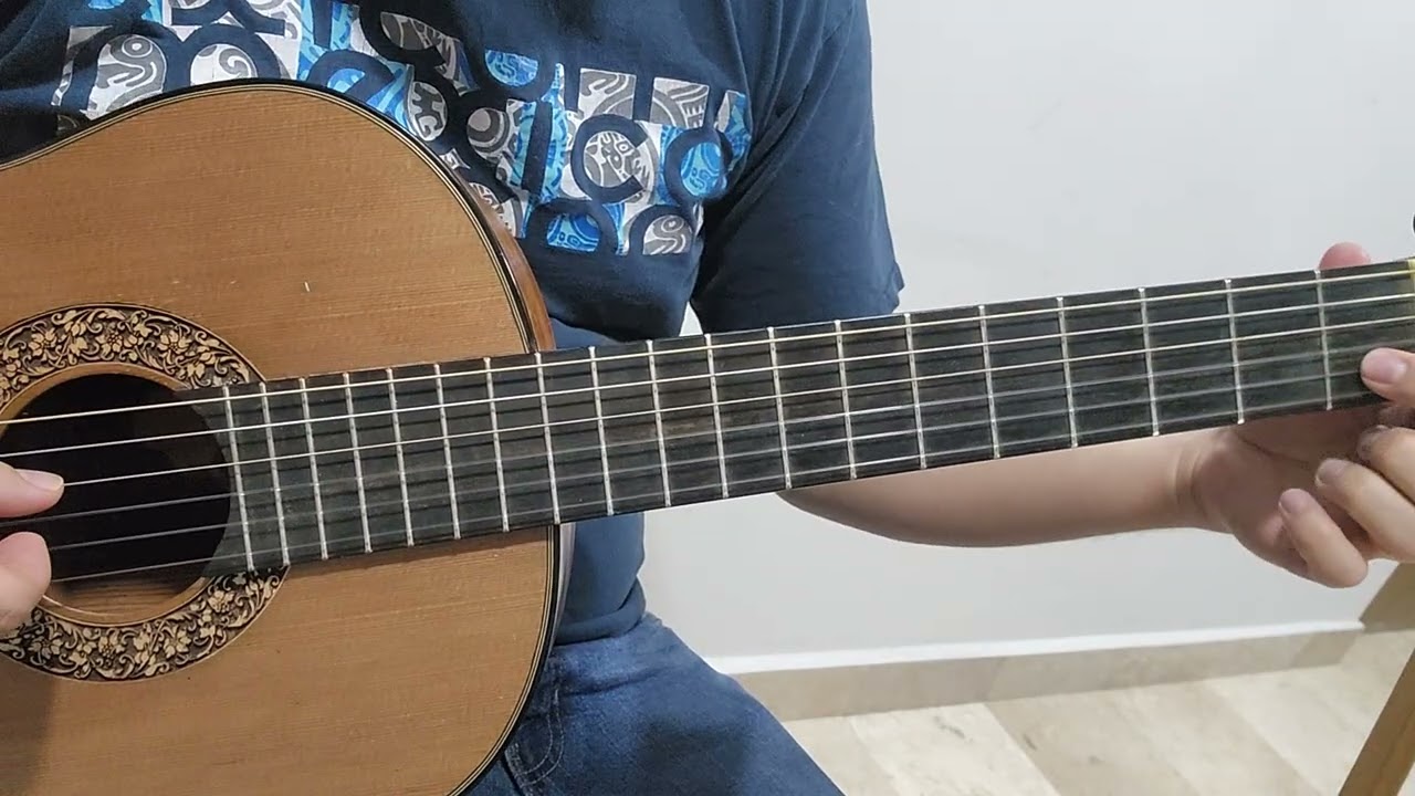Tú (quilapayún) notas guitarra explicadas.