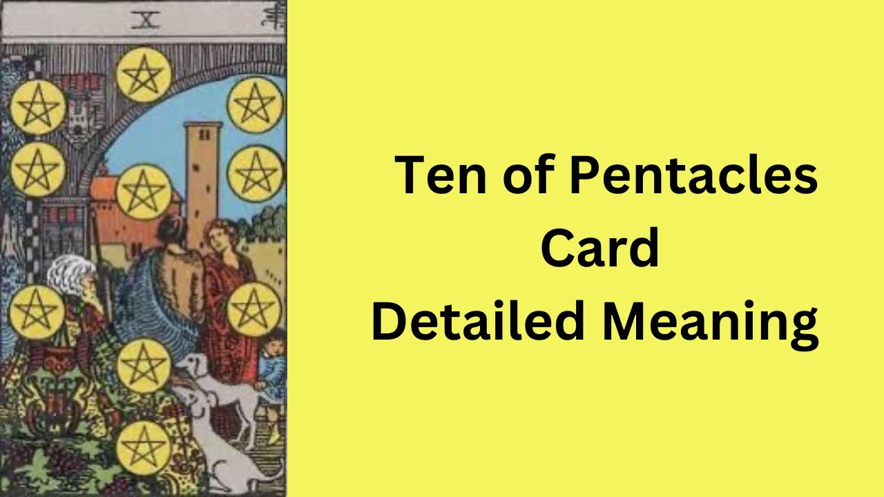 Ten of Pentacles — Tarot Card Meaning  || Minor Arcana || Learn Tarot With Nidhi