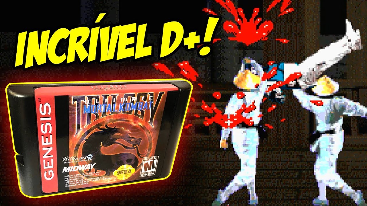 MK TRILOGY - O JOGO + PESADO do MEGA DRIVE!