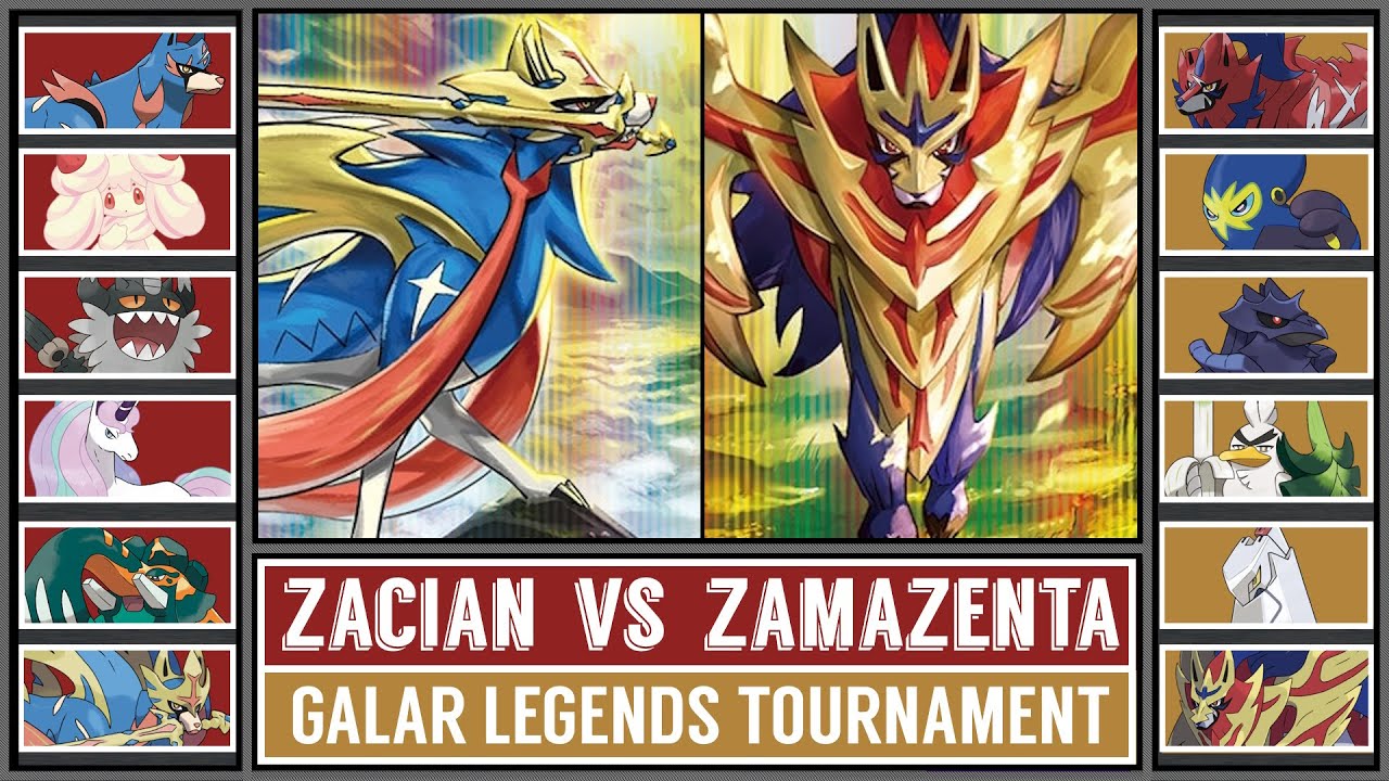 Quarterfinal: ZACIAN vs ZAMAZENTA | Legendary Pokémon Sword&Shield Tournament [Battle #1]