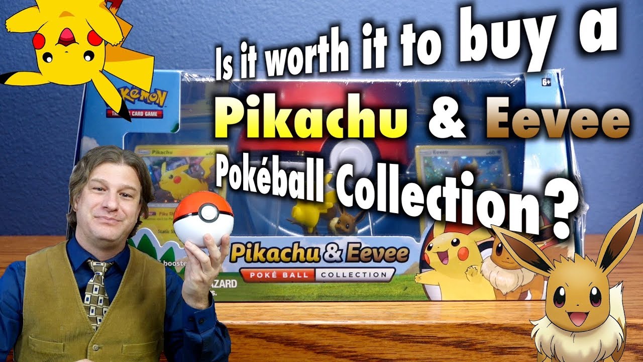 Is it worth it to buy a Pikachu & Eevee Poké Ball Collection? A Pokémon Trading Card Game Review