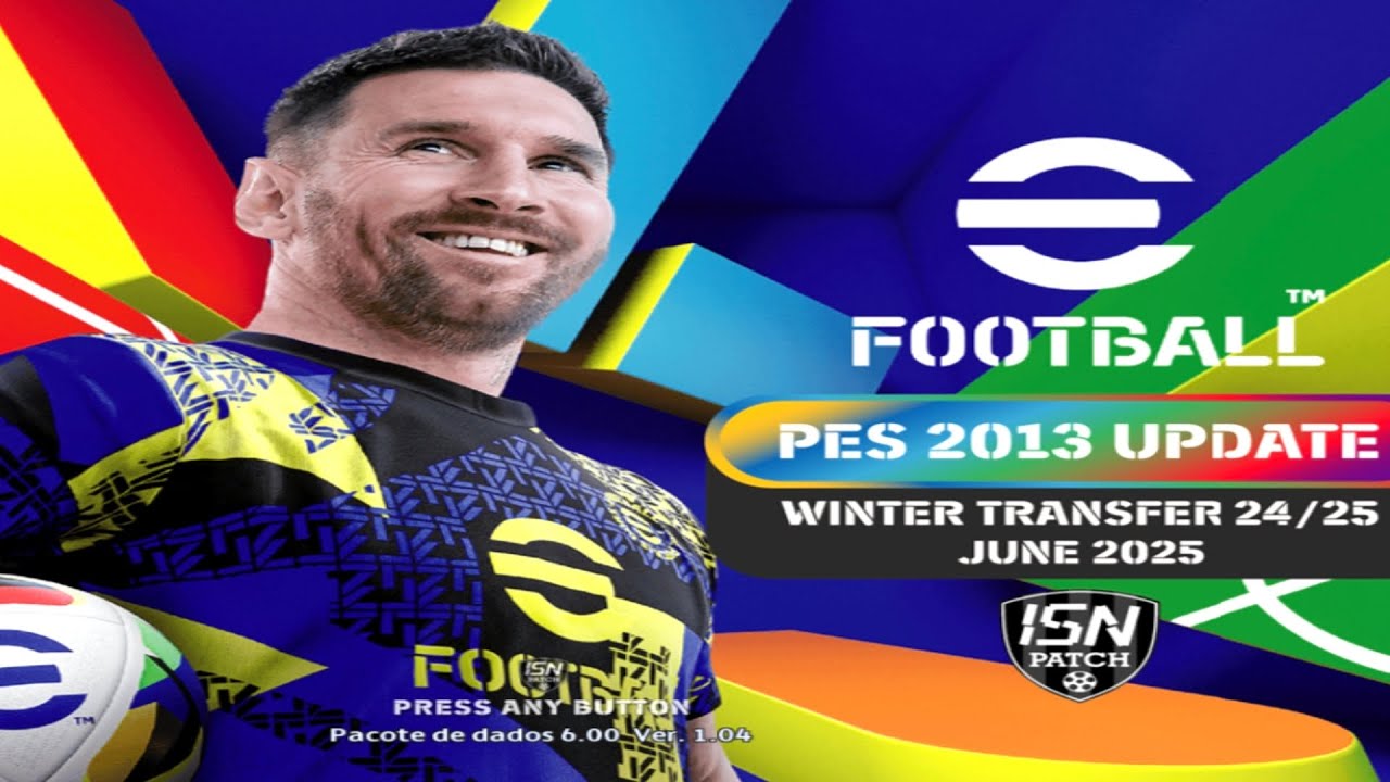 WINLATOR - PES 2013 ISN PATCH 2025 MOD