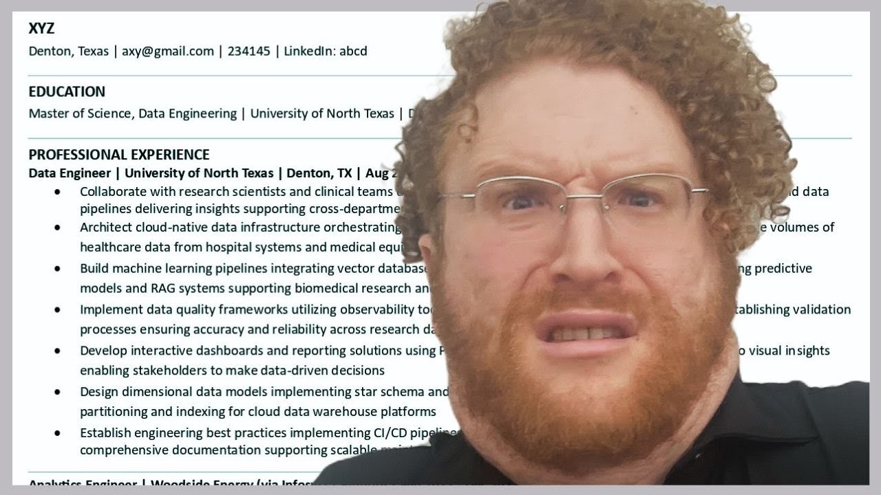 Why this Data Engineer Rarely Gets Interviews | Recruiter Reviews Resume