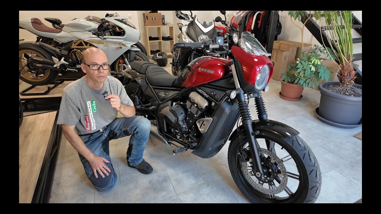 PREMIER! Moto Morini Calibro
