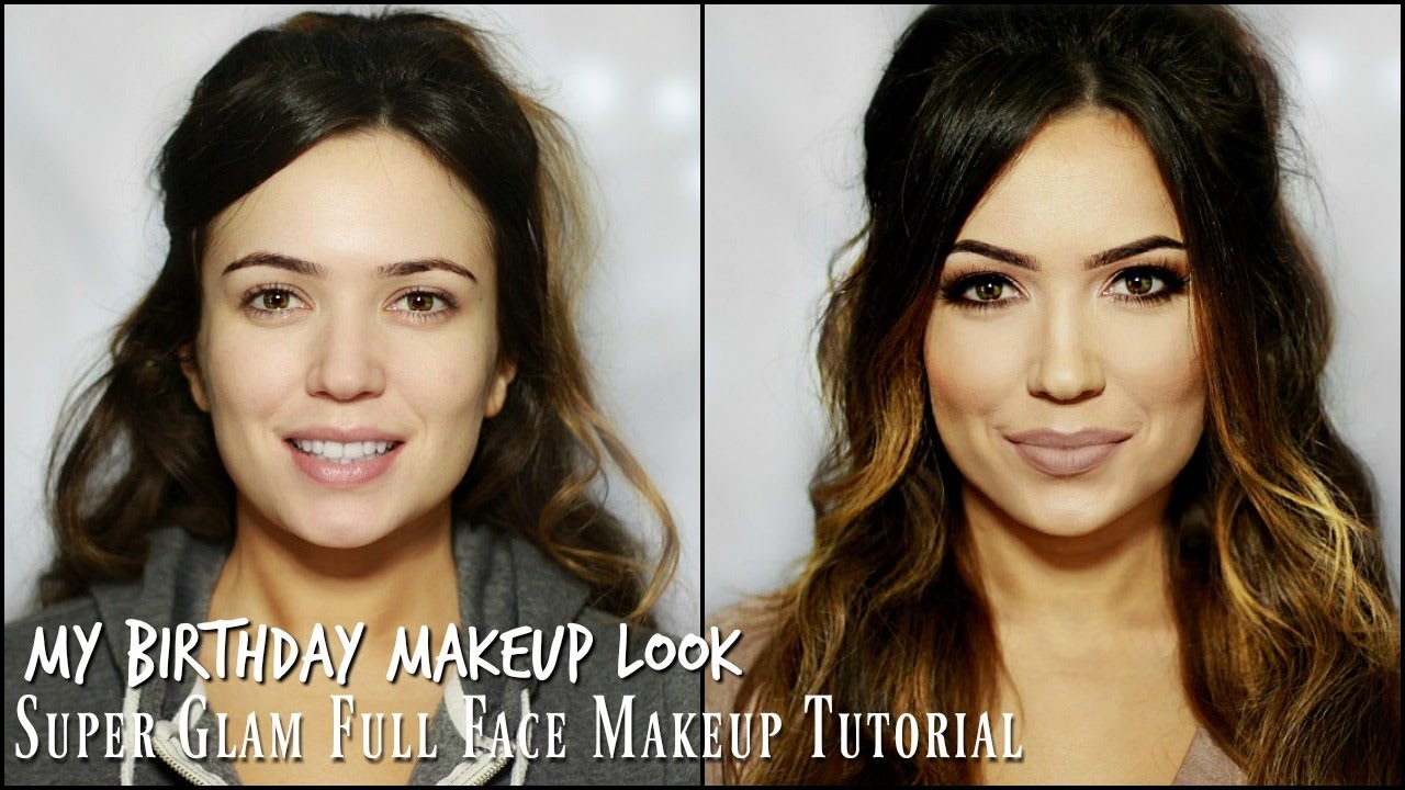 Birthday Makeup Tutorial | Super Glam Full Face Tutorial