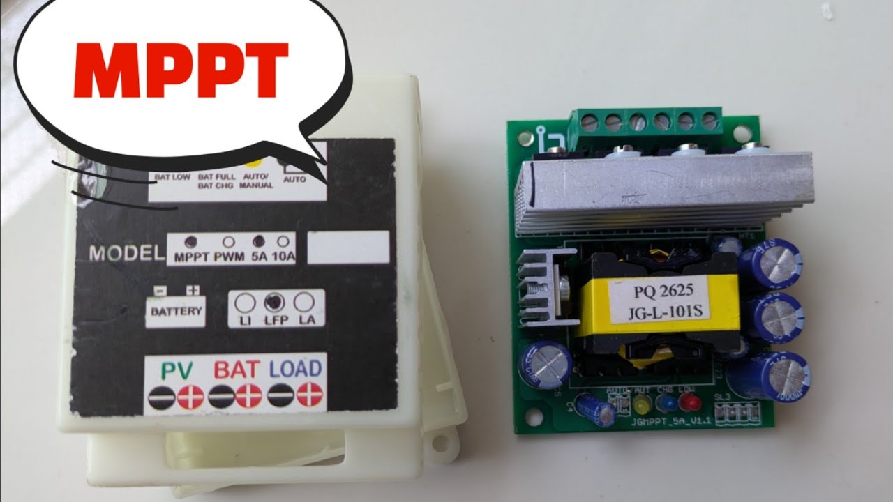 Saurally 5 amp 12 volt MPPT charge controller unboxing