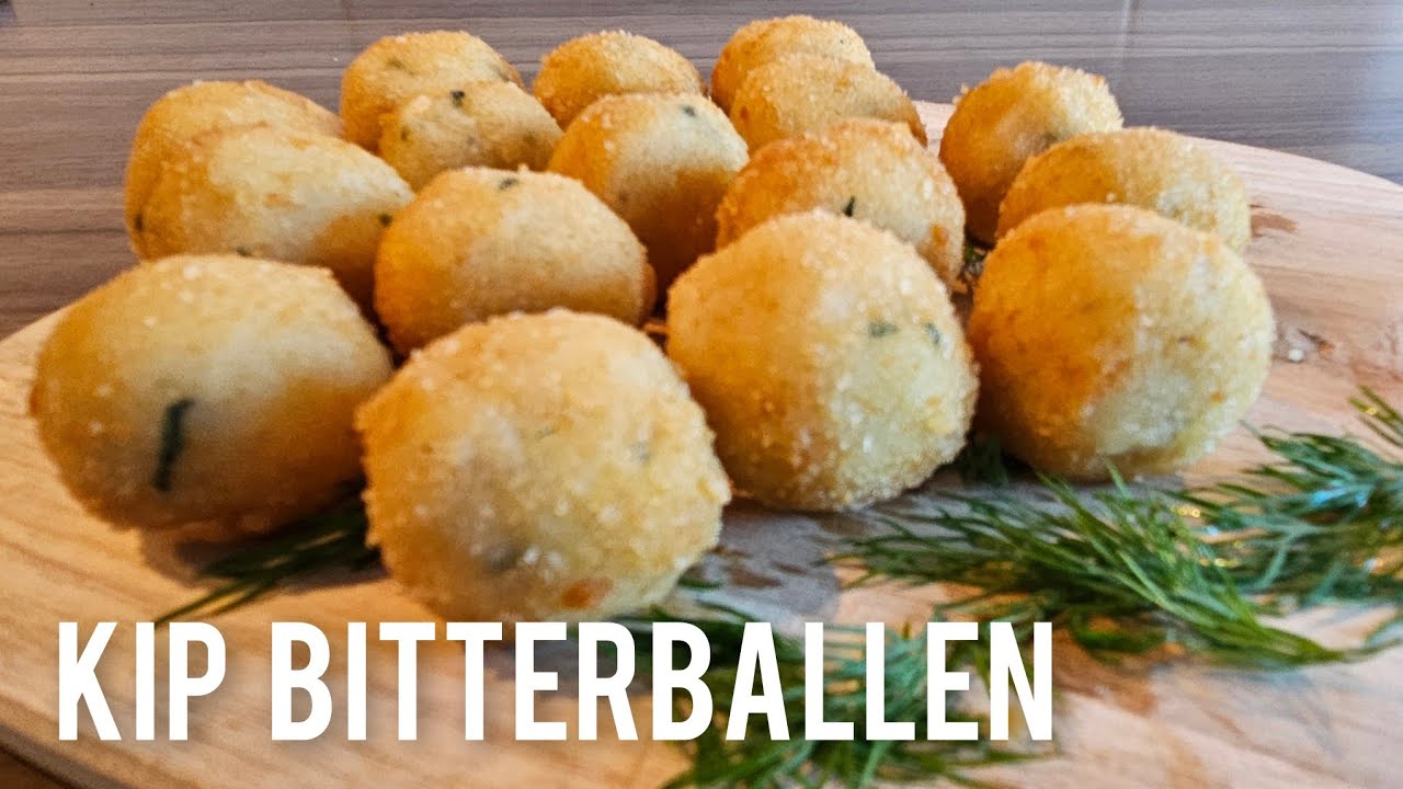 🇸🇷 Surinaamse Kip Bitterballen recept|Surinamese chicken balls snacks|