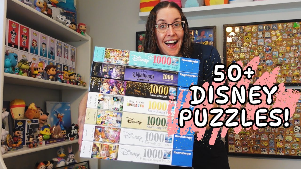 HUGE Disney Ravensburger Puzzle Collection | 50+ PUZZLES!