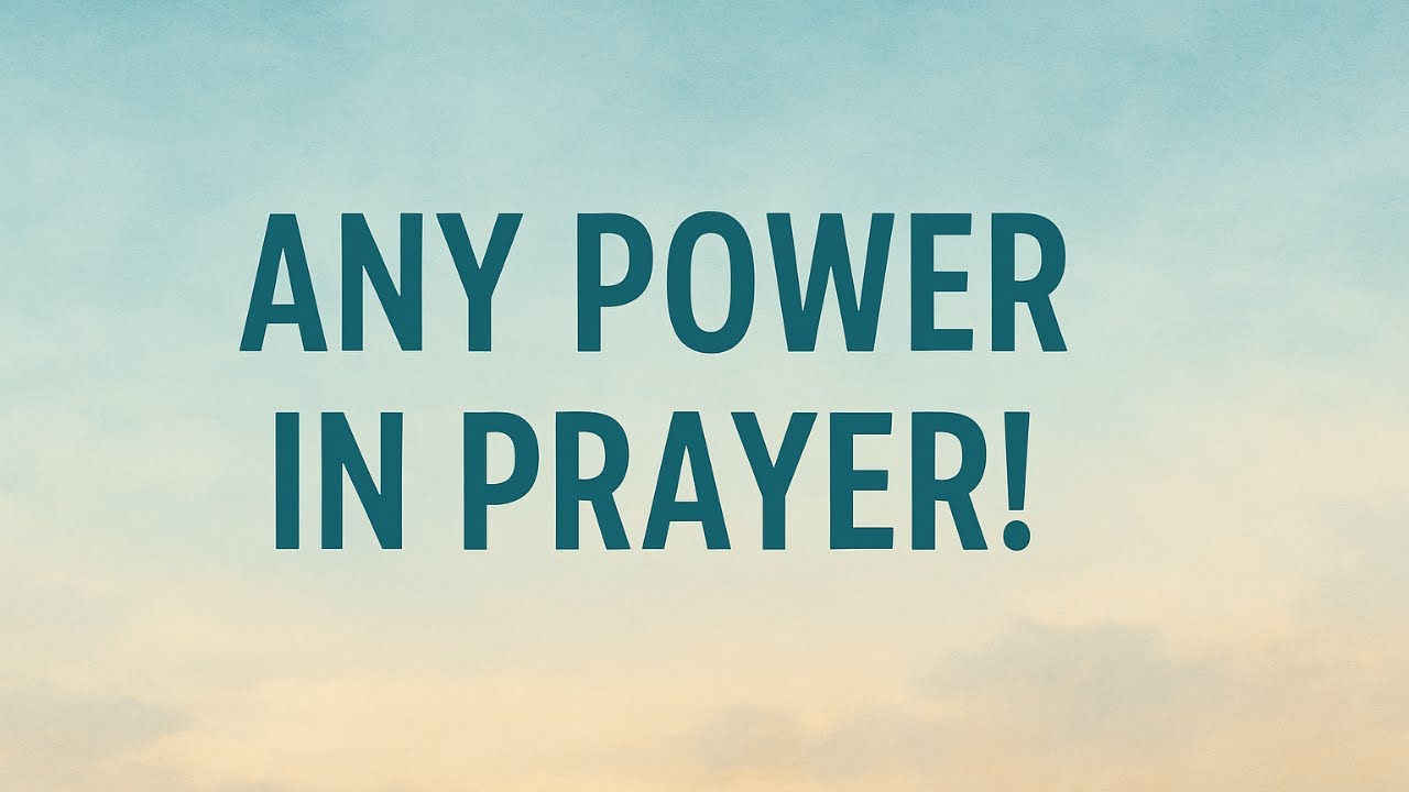 Вся сила в молитве! Брат Эон Кричлоу | COC Cunupia Online (воскресное утреннее богослужение), час...