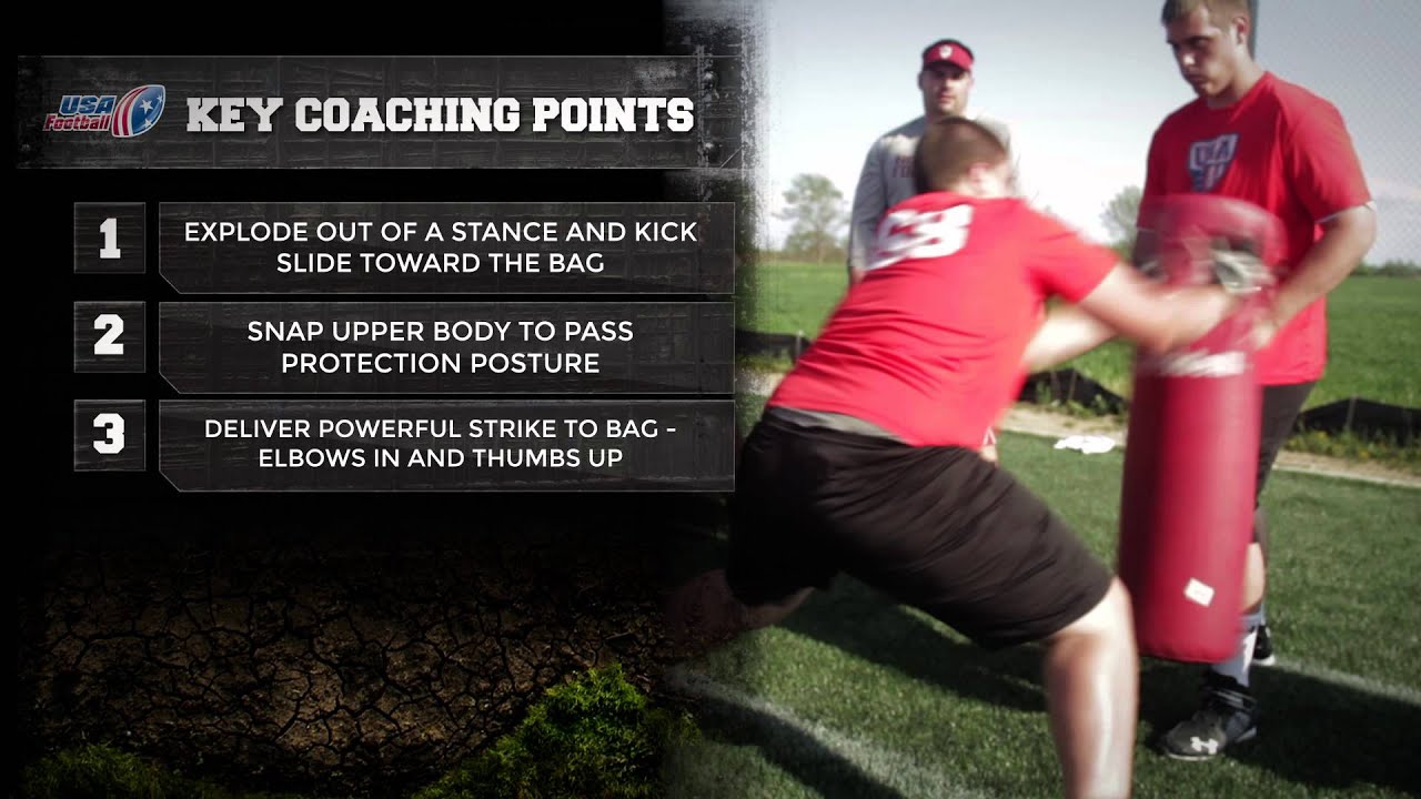Set and punch: Offensive linemen