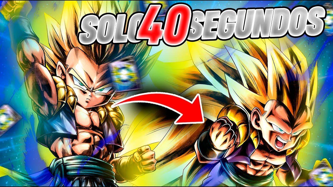 40 SEGUNDOS DE PURO PLACER! GOTENKS QUEDÓ CABRA! #dragonballz #dbl #dragonballlegends 