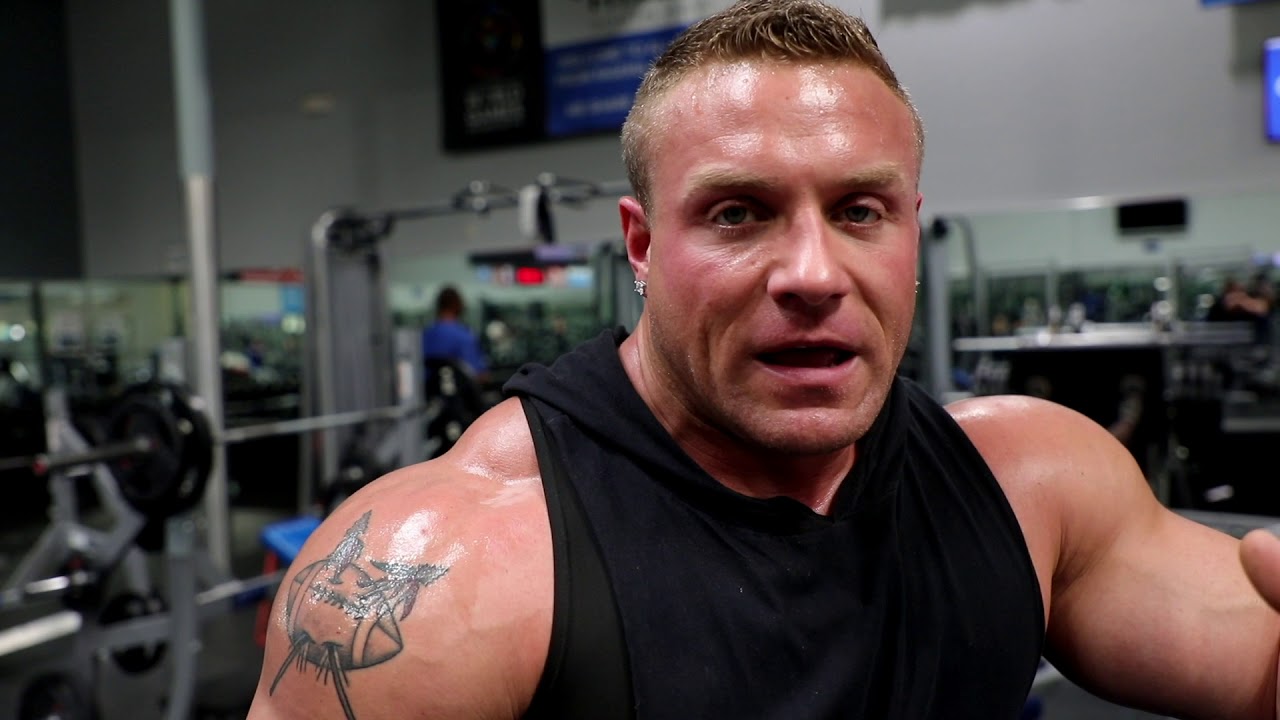 IFBB Pro Brad Rowe- Finished House and Shoulder Day