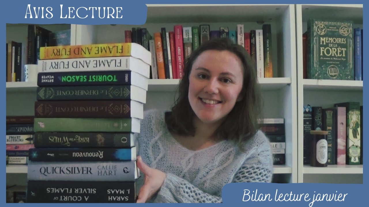 Bilan lecture 📚 Janvier & fin 2025