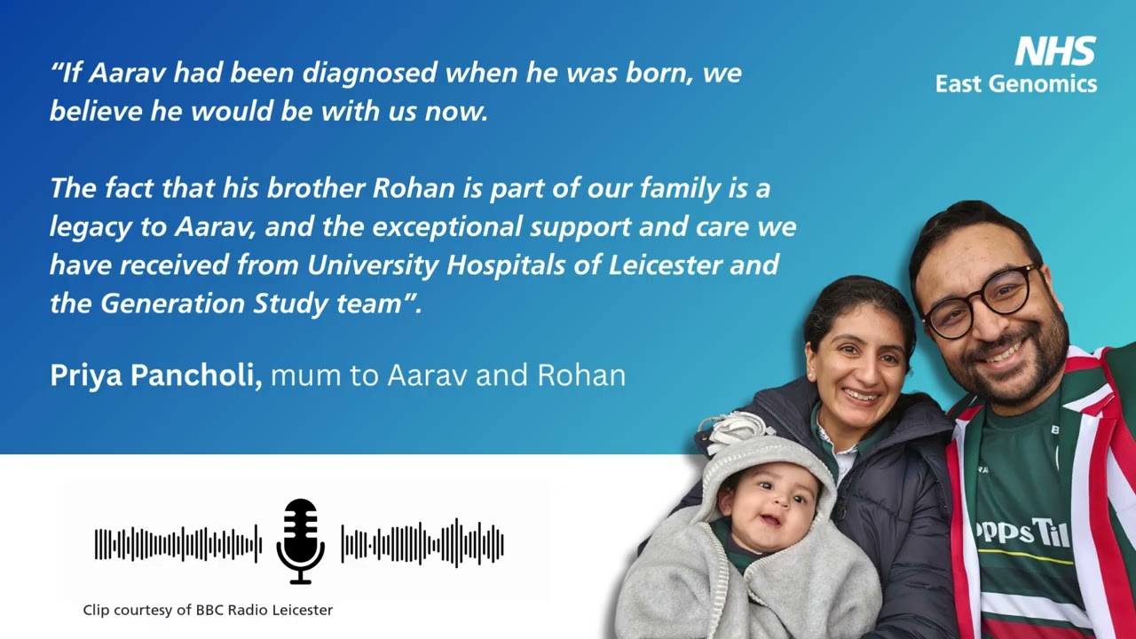 Generation Study interview with Priya Pancholi, BBC Radio Leicester, 22 Jan 2026