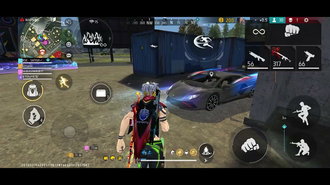 Booyah with the help of teammate 