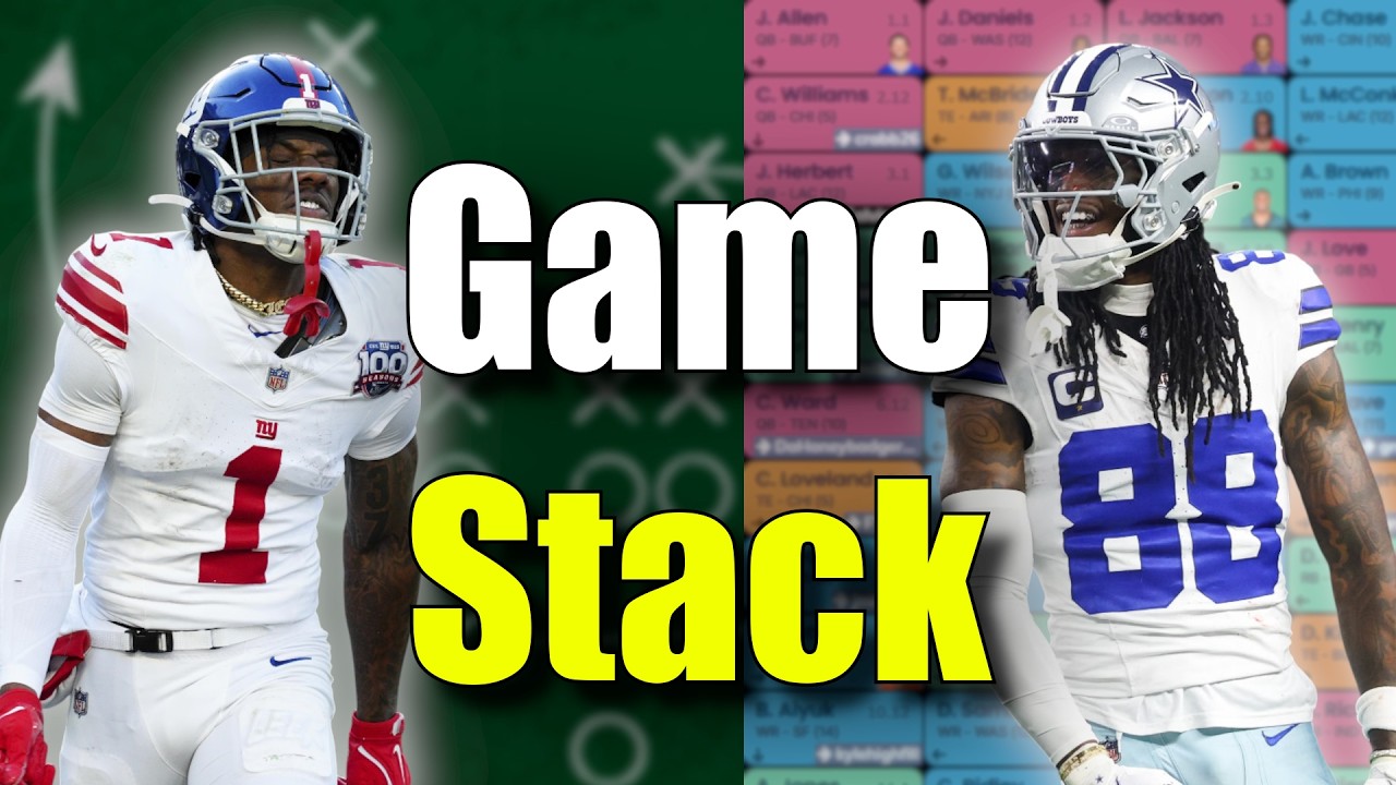 Ranking 2026 Best Ball Week 17 Game Stacks