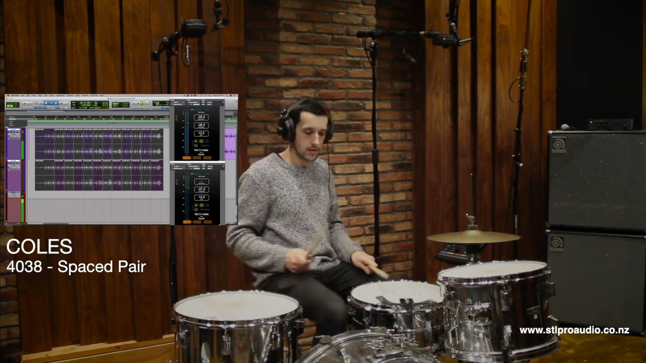 SAMAR Overhead Demo Part 1. Coles 4038 vs AL95 - STL Audio