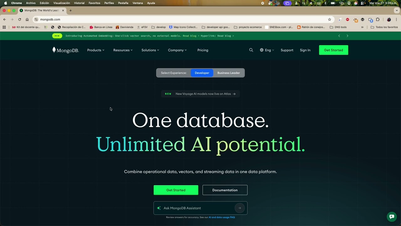 Instalación de MongoDB