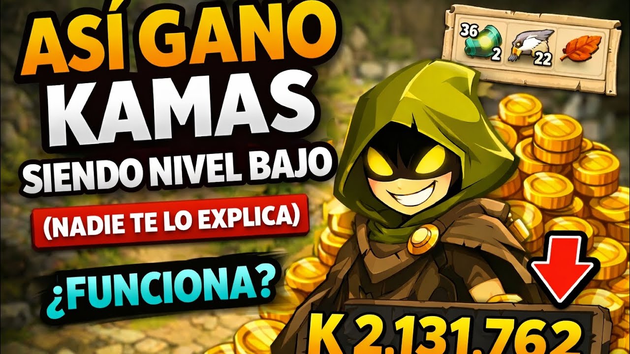 Como hacer kamas siendo NIVEL BAJO en Dofus Touch 