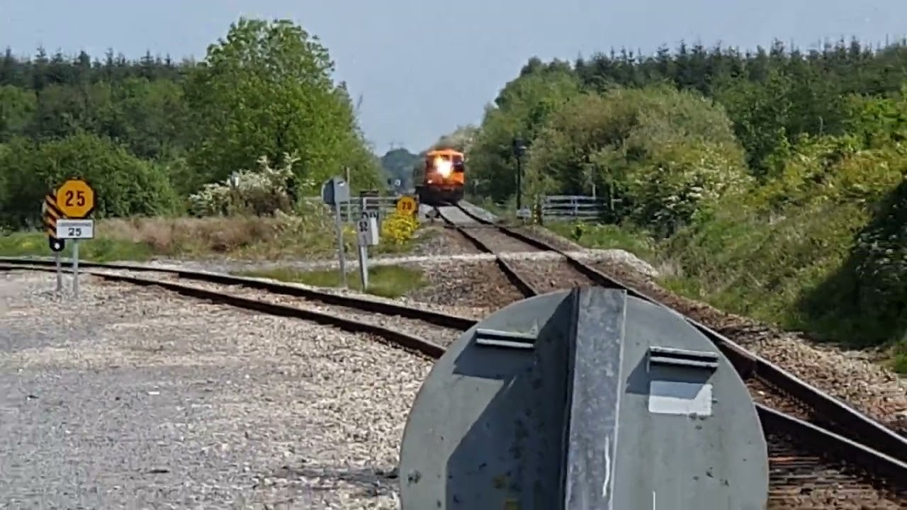 Killonan Level Crossing (County.Limerick) (RPSI Train) (10/5/25)