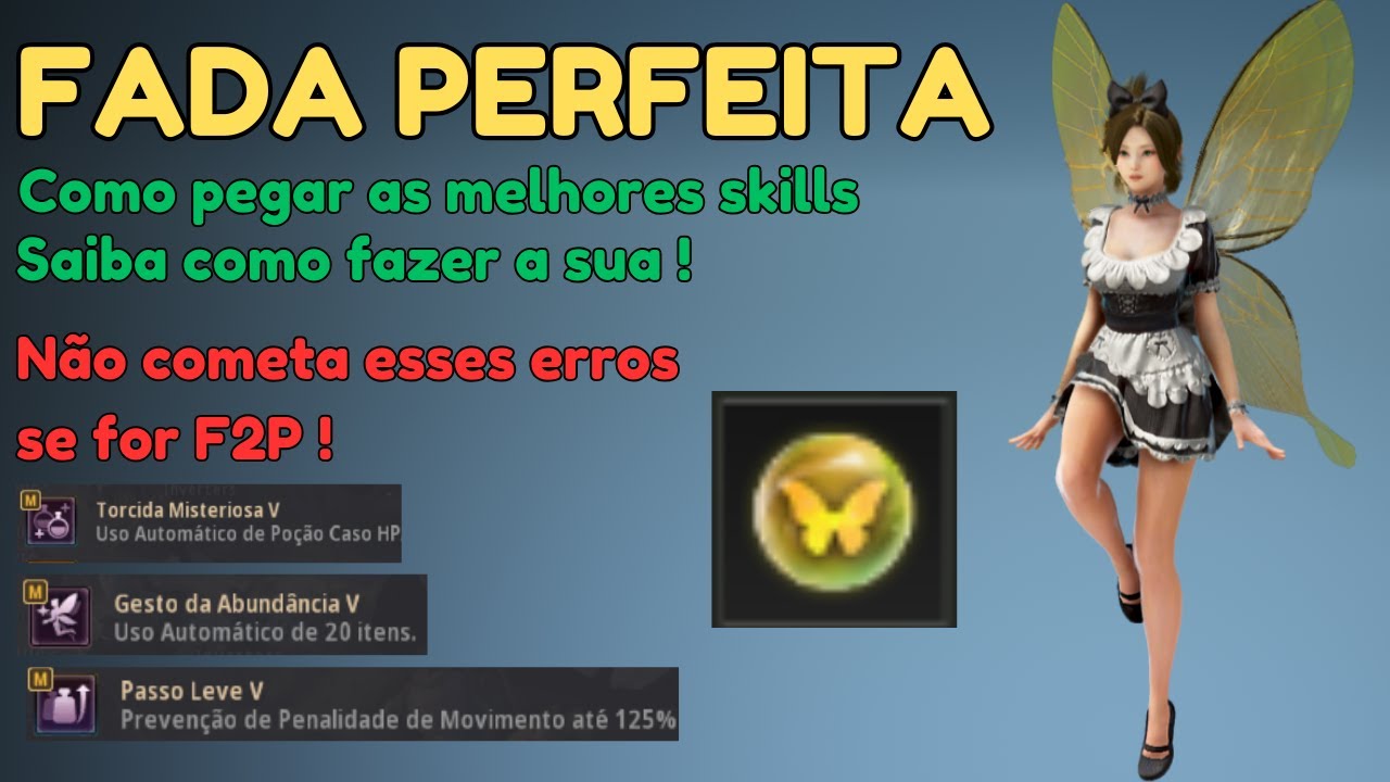 FADA PERFEITA | SAIBA COMO FAZER A SUA !!! BLACK DESERT ONLINE