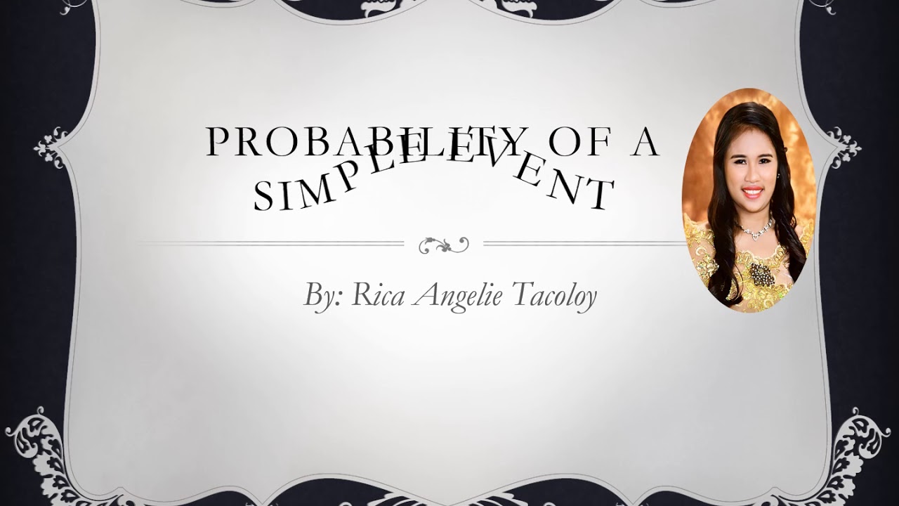 Probability of Simple Events