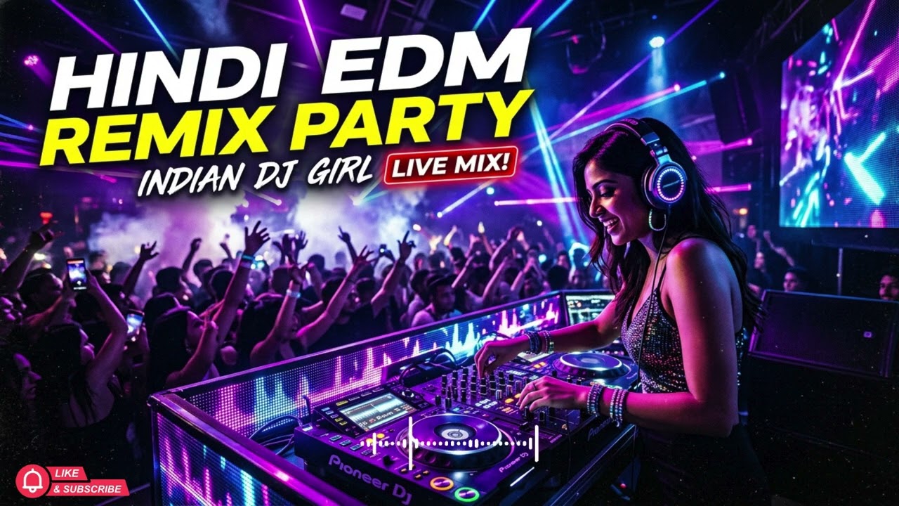 Hindi EDM Night Party Mix 🌙 | Bollywood DJ Remix Dance Hits #5