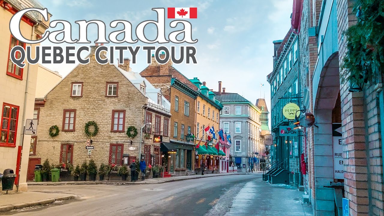 Driving in Quebec City Canada | Canada Tourist Attraction