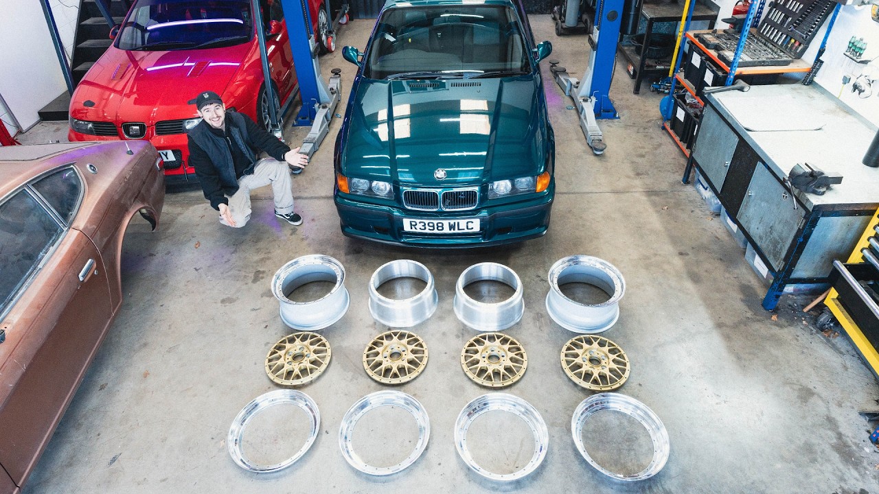 Создаю диски моей мечты для V8 E36
