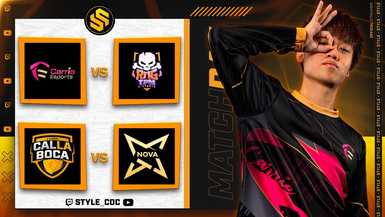 🔴 LIVE - GUERRAS TOP | CARRIE ESPORTS 🆚 RNG x TPM - CLB ESPORTS 🆚 NOVA | PC - MCC