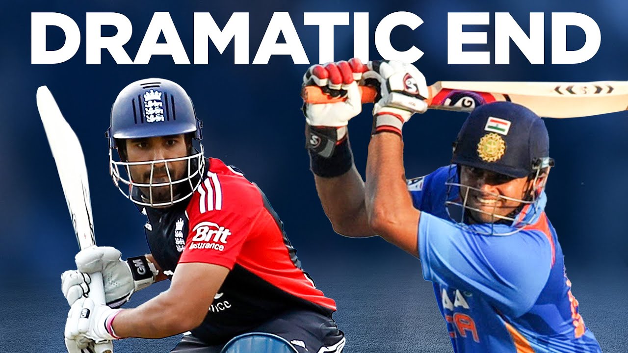 Tense Finish 🍿 | Bopara and Raina Shine In The Rain at Lord's | England v India 2011