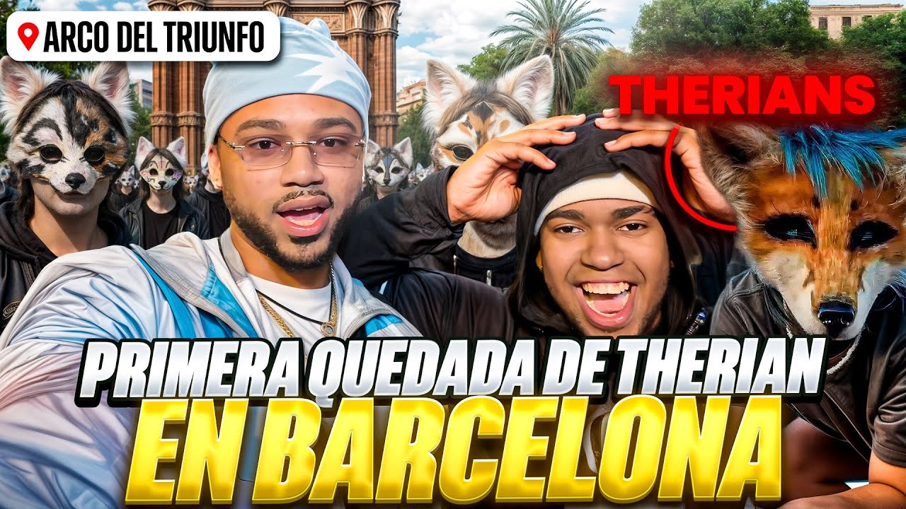 La QUEDADA TERIAN en Barcelona se va de control 😳 (Arco de Triunfo)