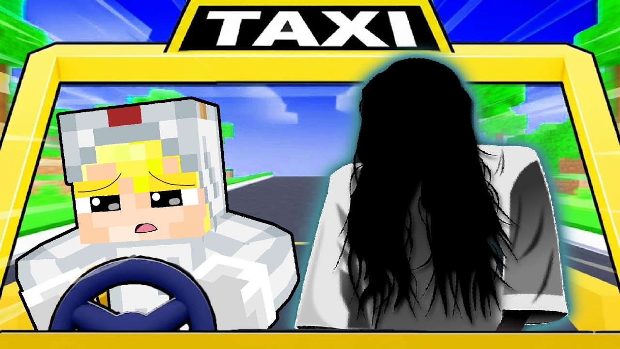 Đừng Lái Taxi Lúc 3H Sáng Trong Minecraft!