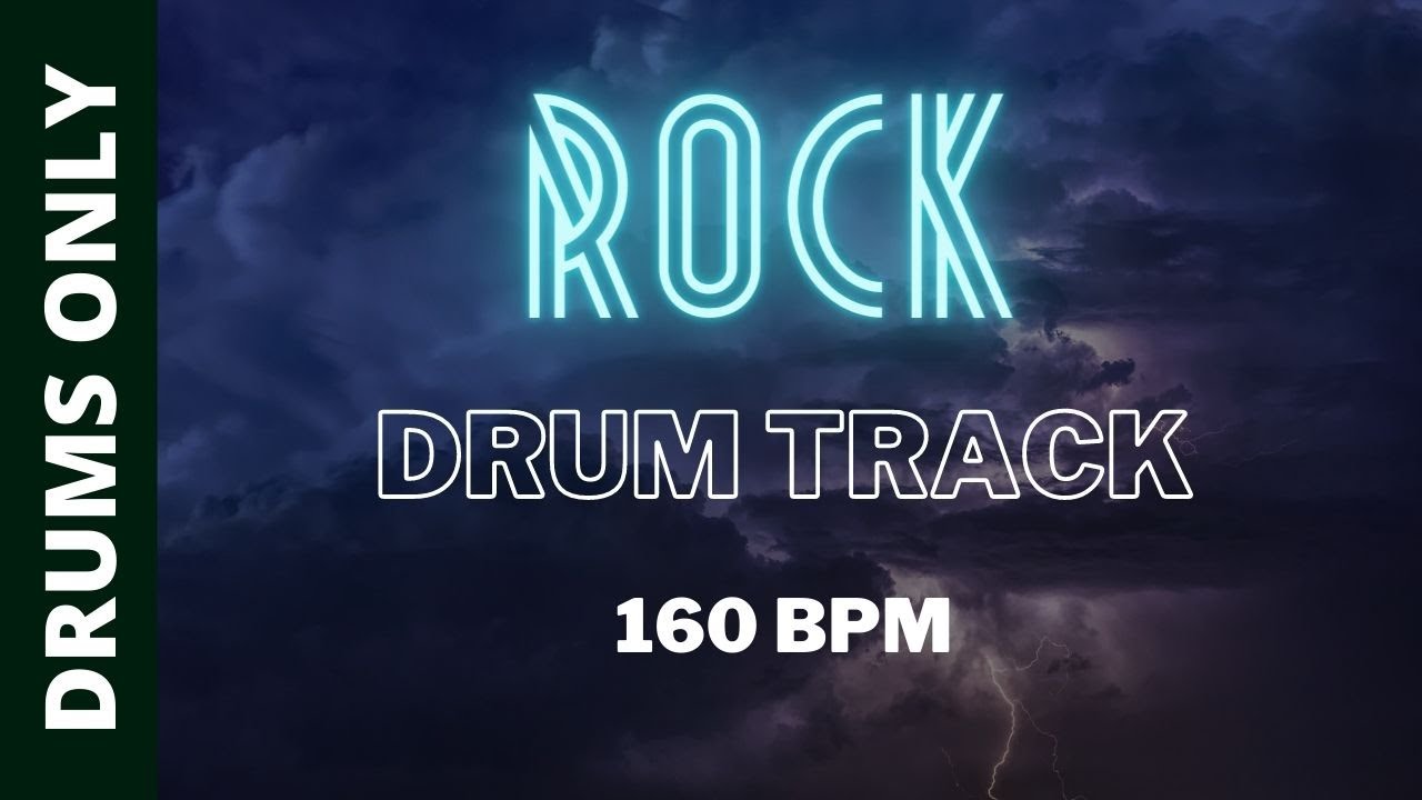 Rock Drum Track 160 BPM