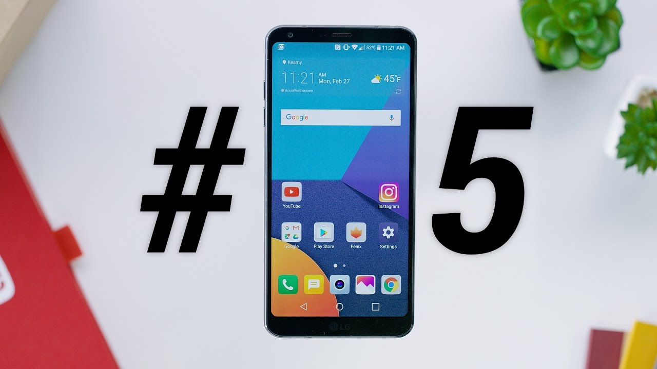 Top 5 LG G6 Features!