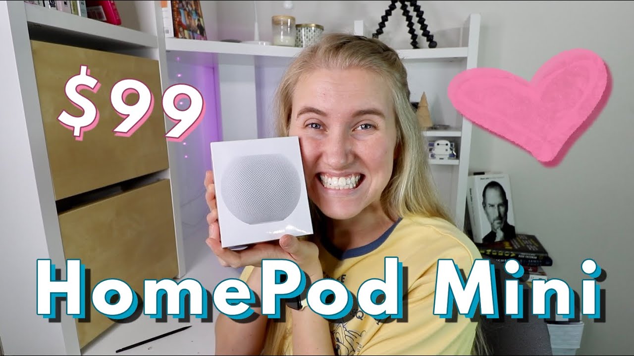 HomePod Mini UNBOXING and First Impressions || my first HomePod!