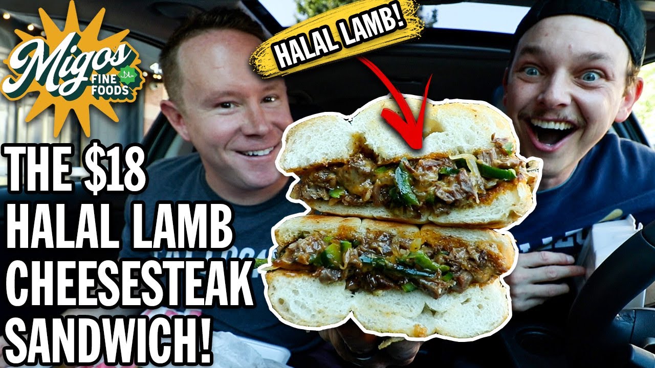 ONE OF THE BEST SANDWICHES IN CHICAGO! | The Halal Lamb Cheesesteak at Migos Fine Foods!