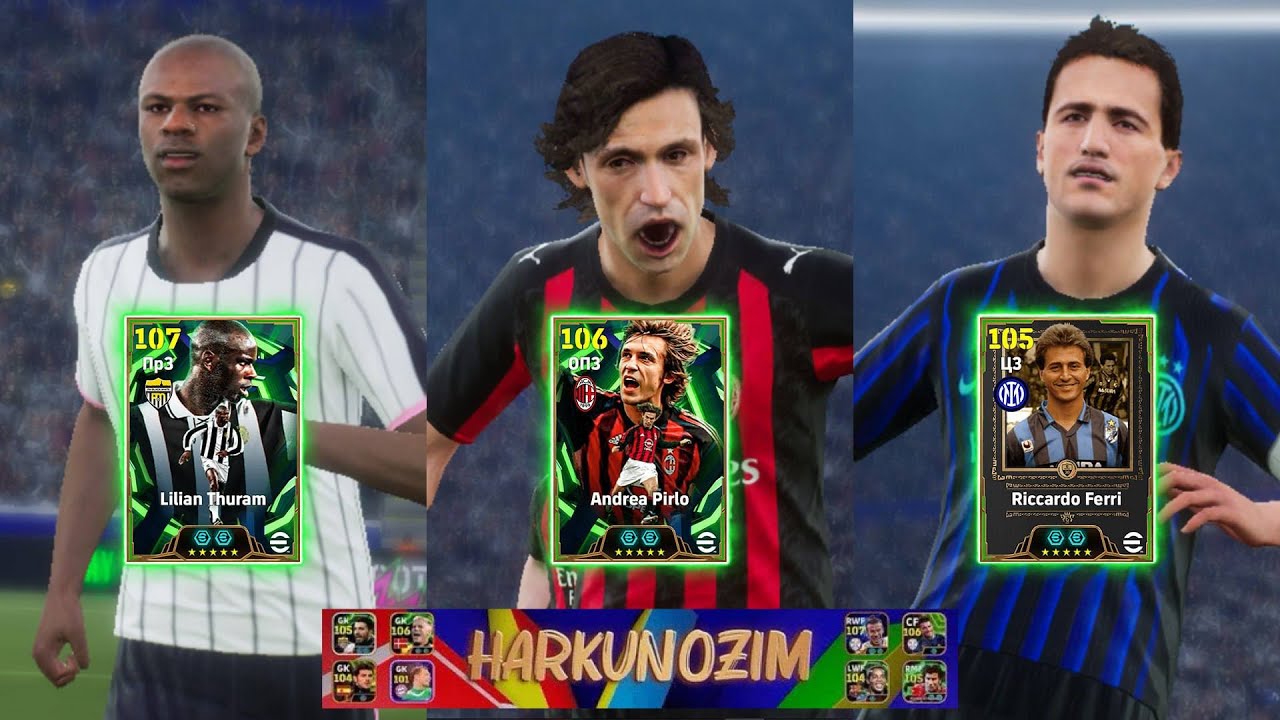 Pirlo&Thuram open pack strim (Cho'z buyoqa Pirloni konami , og'irlayman epiklarni meniki bo'ladi)