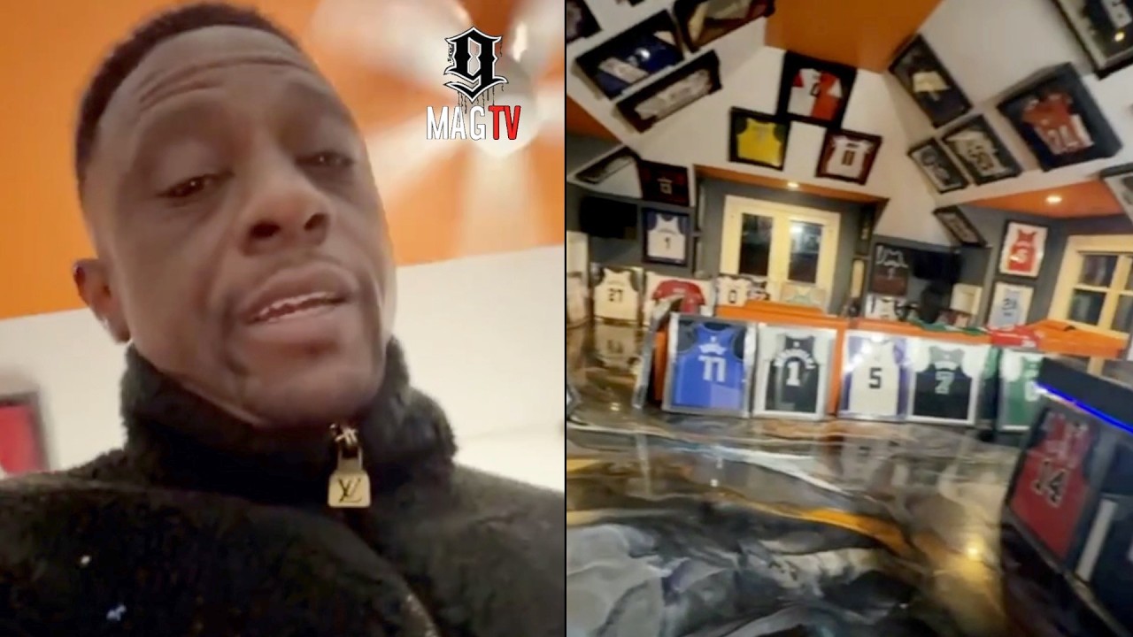 Boosie Considers Building New Room To Hold His Massive Jersey Collection! 🏡