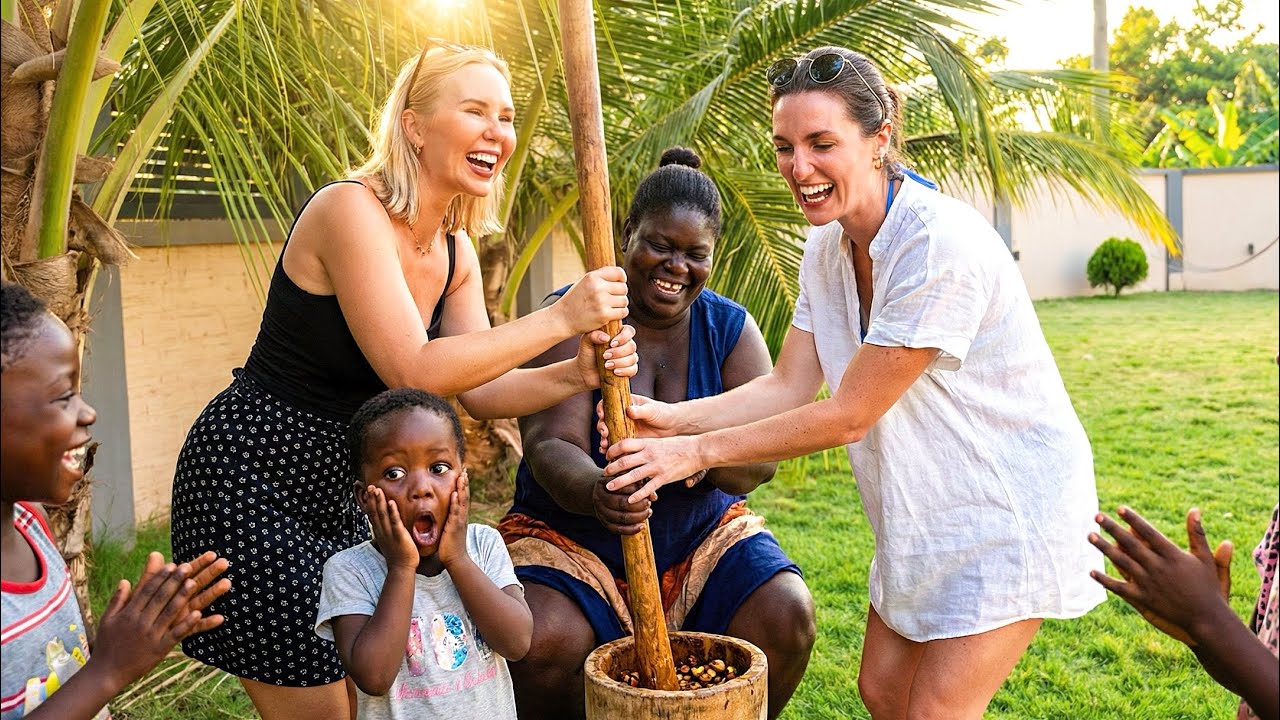 She Flew Across the World to See My Life in Ghana