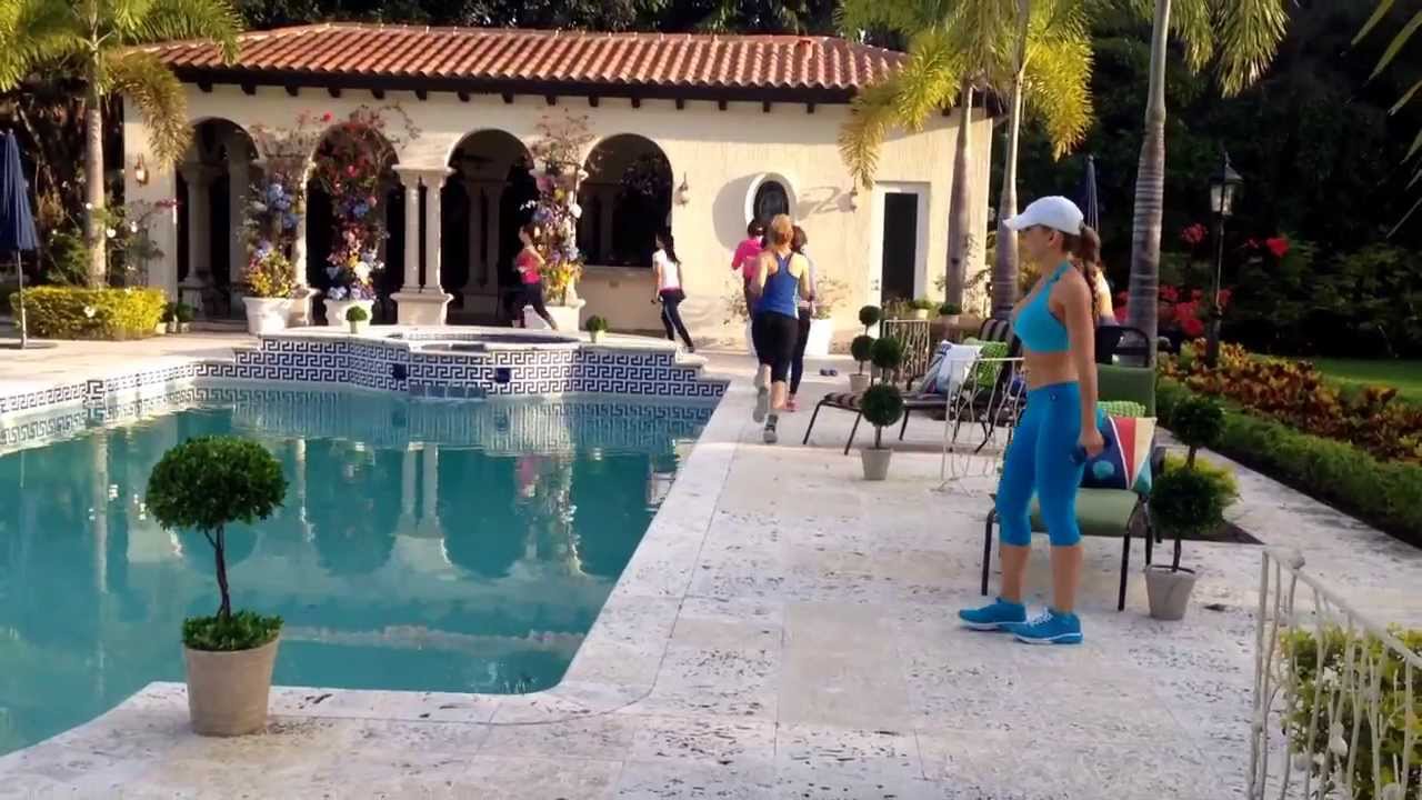 Rutina quema grasa de Claudia Molina en Nuestra Belleza Latina 2014! Intervalos!