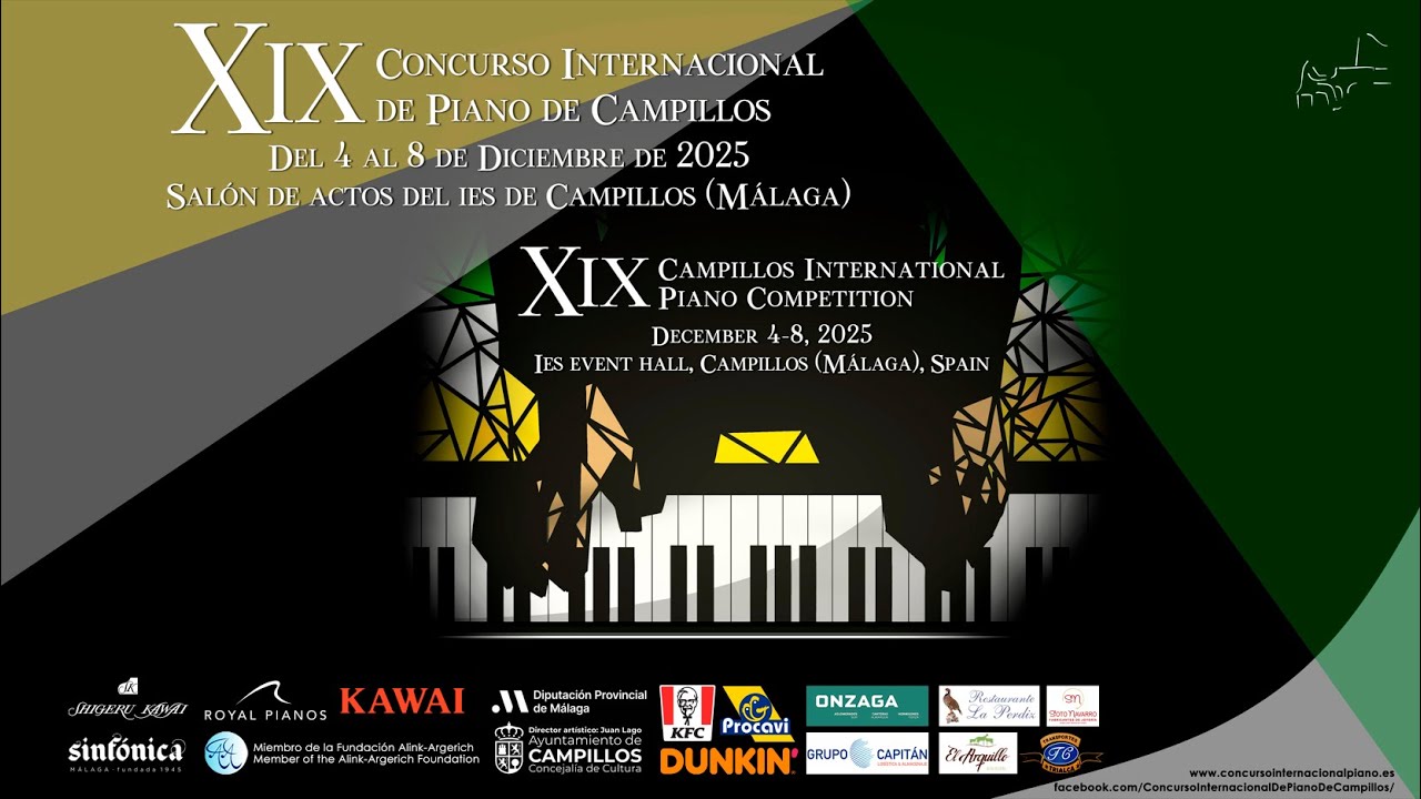 Presentación XIX Concurso Internacional de Piano de Campillos